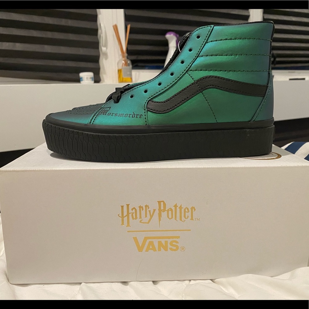 Harry Potter Hi-Top Vans Size 8